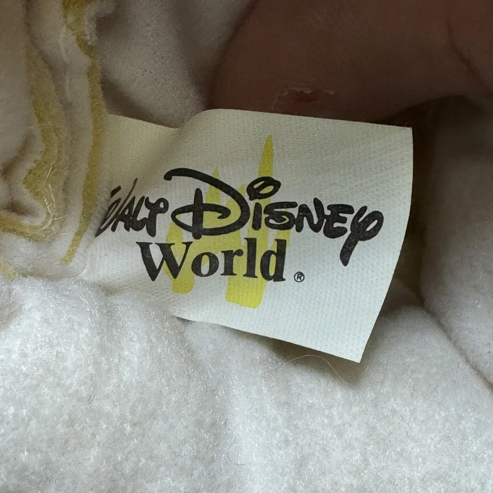 Walt Disney World Parks Mickey Mouse White Costume Gloves Set Plush 11”